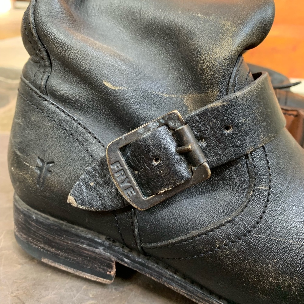 Frye Veronica rugged leather slouch boot 7.5 - Picture 8 of 12